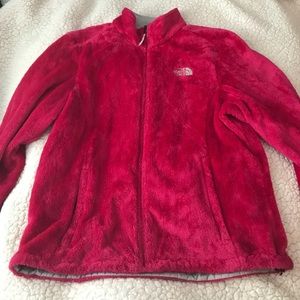 The north face hot pink fleece